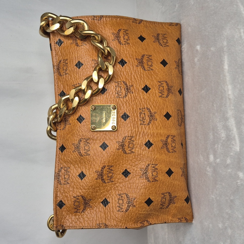 MCM Cognac Pouch COA - Picture 4 of 17